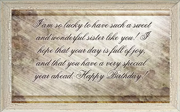 Birthday Wishes For Sweet Little Sister Birthday Wishes For Sweet Little Sister