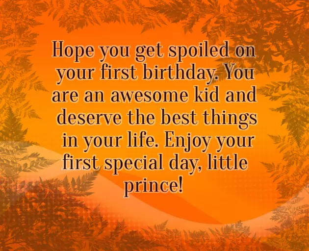 Birthday Wishes For 1St Birthday Baby Girl