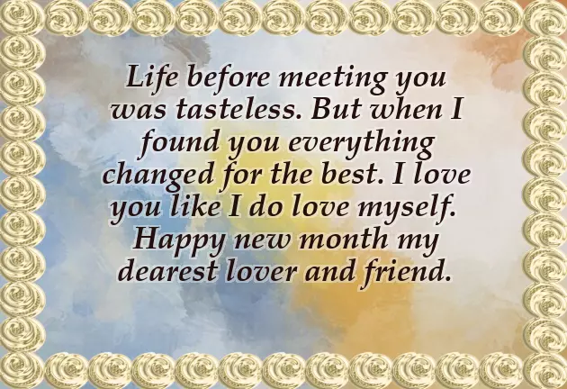 Happy New Month Sms To My Girlfriend Happy New Month Sms To My Girlfriend