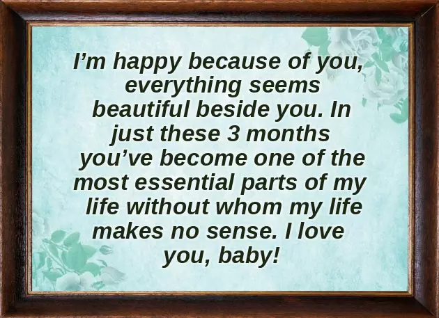 Dating Anniversary Message