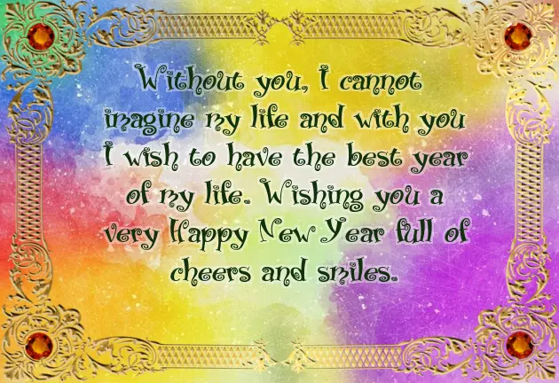 Happy New Year Text For Girlfriend