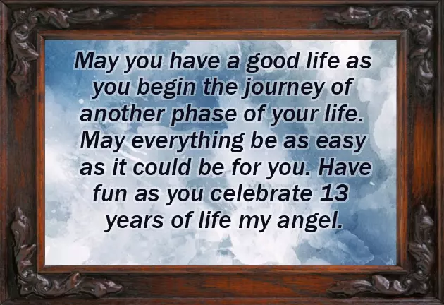 13Th Birthday Wishes Girl