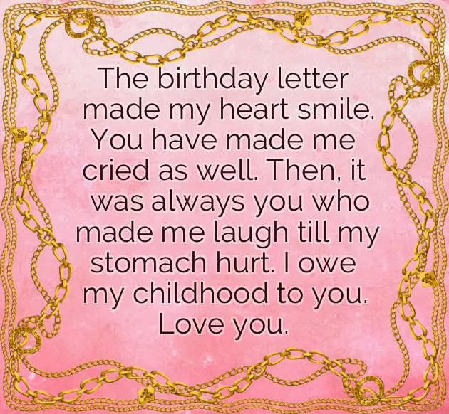 Thank You Sister For My Birthday Wishes Thank You Sister For My Birthday Wishes