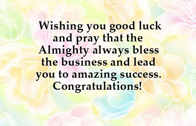 Congratulations On Your New Business Congratulations On Your New Business