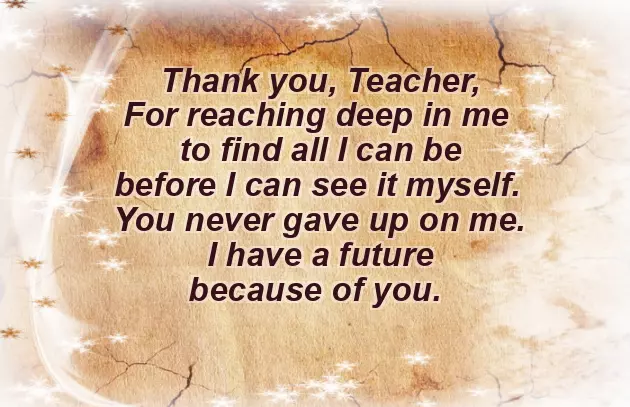 Poems For Primary School Teachers