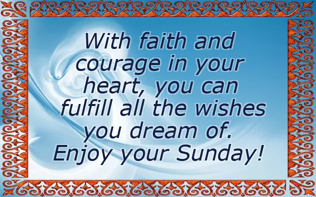 May You Have A Blessed Sunday