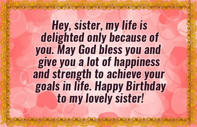 Great Birthday Wishes For Sister Great Birthday Wishes For Sister