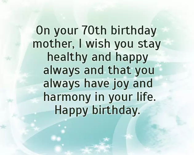 70Th Birthday Wishes To Dad