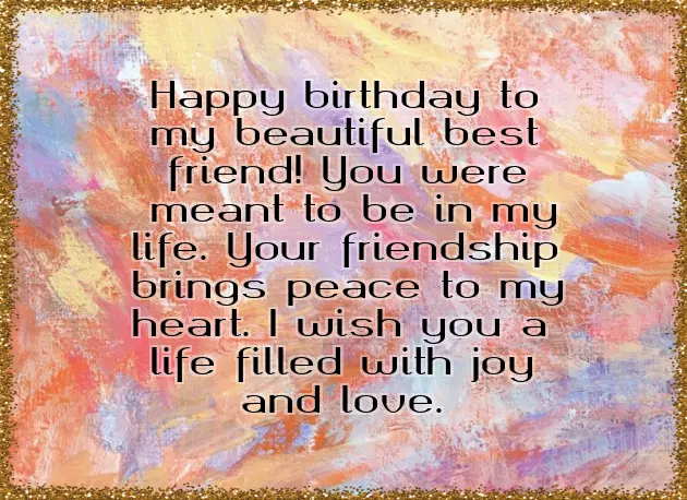 Best Birthday Wishes For Best Friend Girl