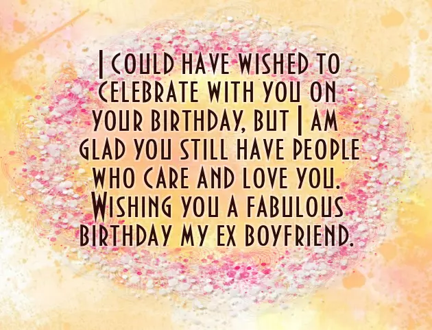 Best Birthday Quotes For Ex Boyfriend