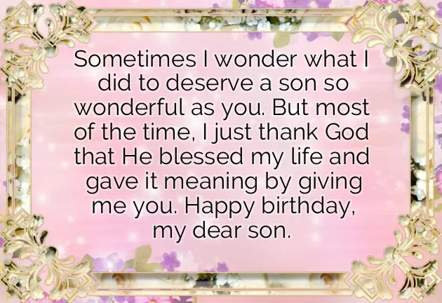 Birthday Sayings For My Son Birthday Sayings For My Son