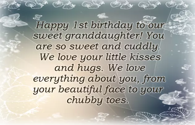 First Birthday Wishes