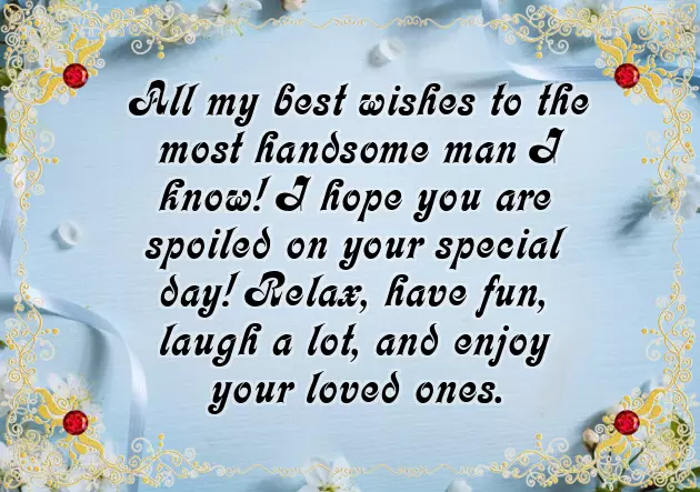 Male Birthday Greetings