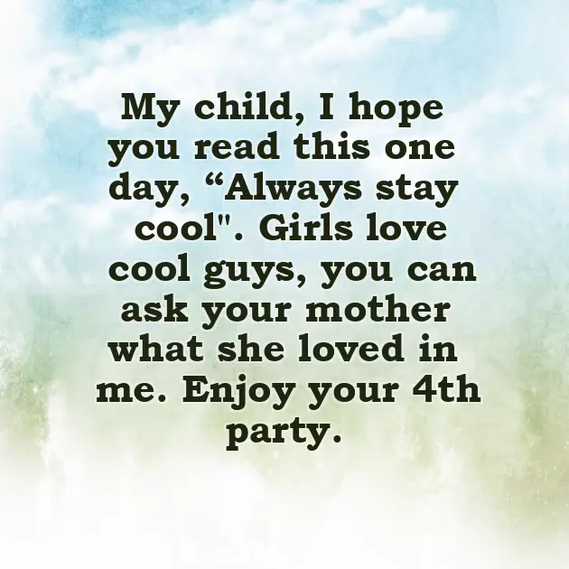 Happy Birthday For 4 Years Girl