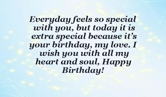 Love Birthday Wishes For Him