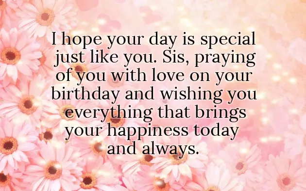 Best Caption For Sister Birthday