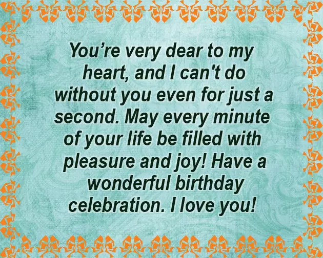 Wish To Boyfriend Birthday