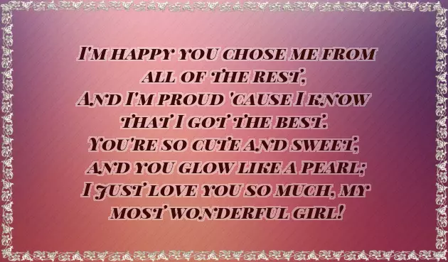 I Like You Poems For Her