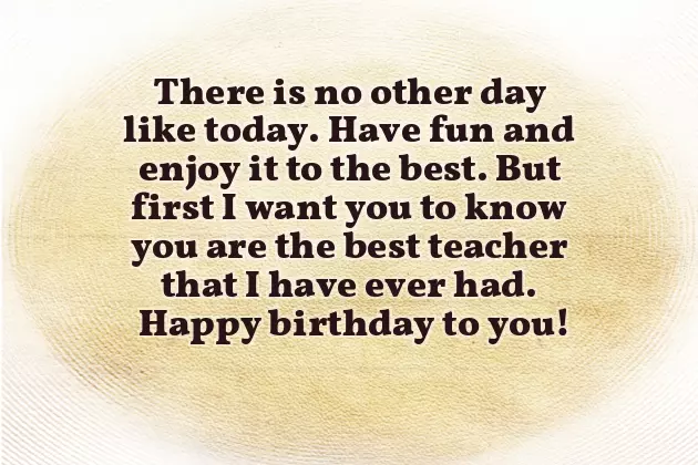 Happy Birthday Wishes For Teacher In English Happy Birthday Wishes For Teacher In English