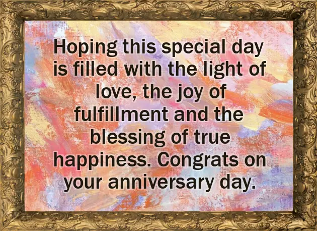 Happy Wedding Anniversary Wishes