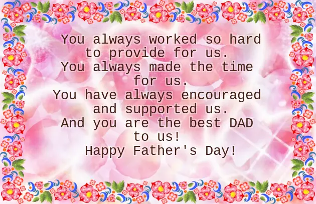 Fathers Day Message For Father Fathers Day Message For Father