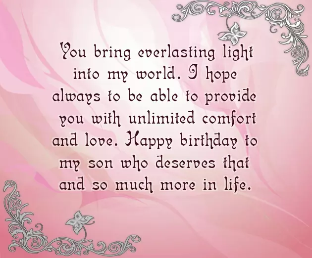 Best Wishes For Son On His Birthday Best Wishes For Son On His Birthday