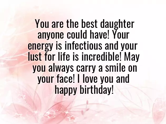 Birthday Msg For Daughter