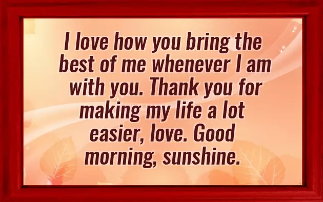 Morning Message In English