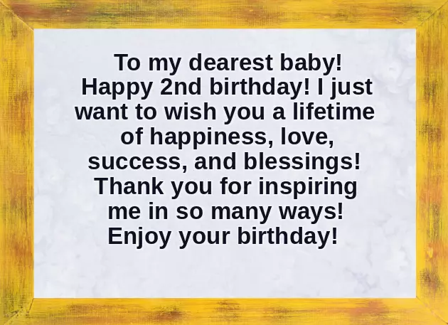 2Nd Birthday Wishes For Baby Boy From Mother 2Nd Birthday Wishes For Baby Boy From Mother