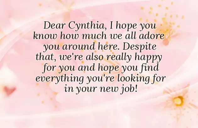 Wishes For Starting A New Job