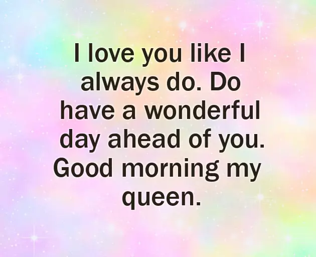 Good Morning Gf Msg