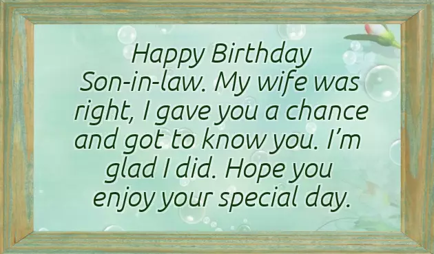 Happy Birthday Wishes To My Father In Law