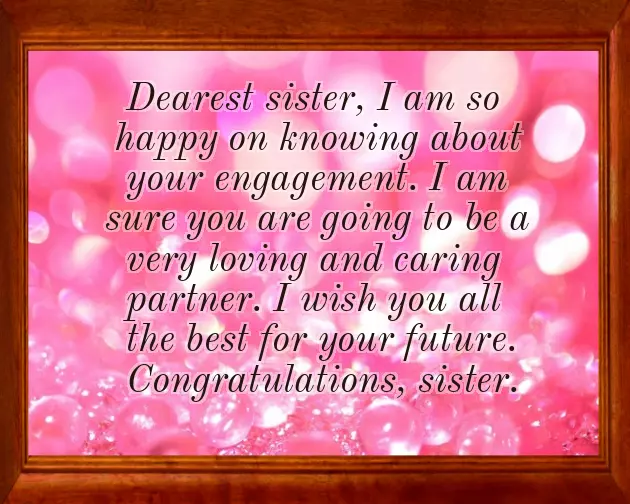 Congratulations Sister For Engagement Congratulations Sister For Engagement