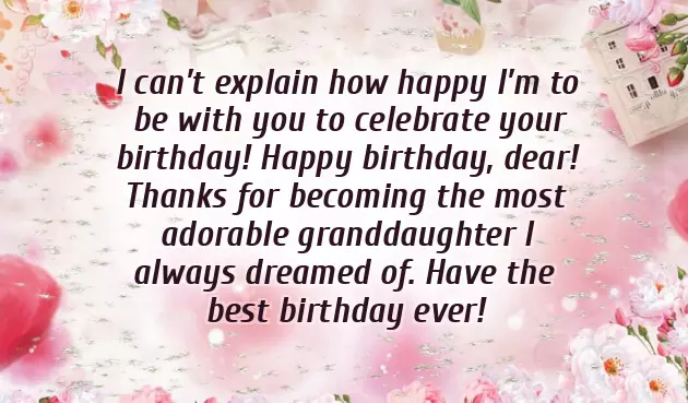 Happy Birthday To My Granddaughter Quotes Happy Birthday To My Granddaughter Quotes