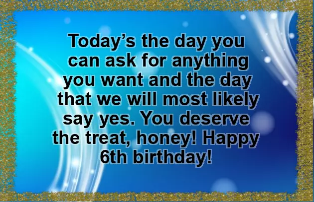 Happy 6Th Birthday