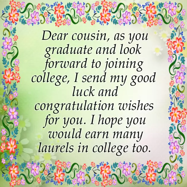 Congratulations Cousin On Your Graduation Congratulations Cousin On Your Graduation