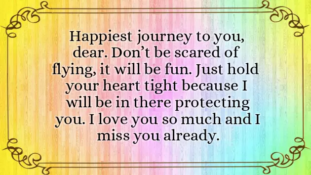 Safe Journey Wishes For Girlfriend Safe Journey Wishes For Girlfriend