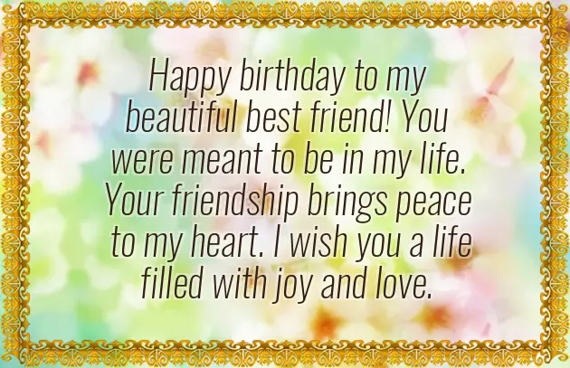 Happy Birthday To A Female Friend