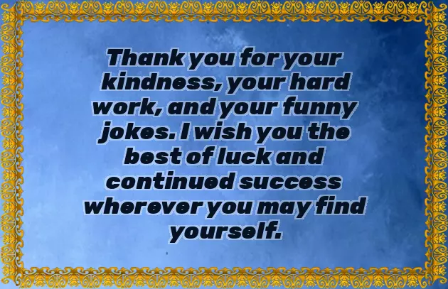 Good Luck In Your New Role Good Luck In Your New Role