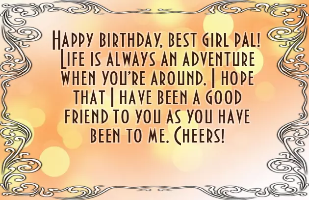 Best Birthday Wish For Best Friend Girl