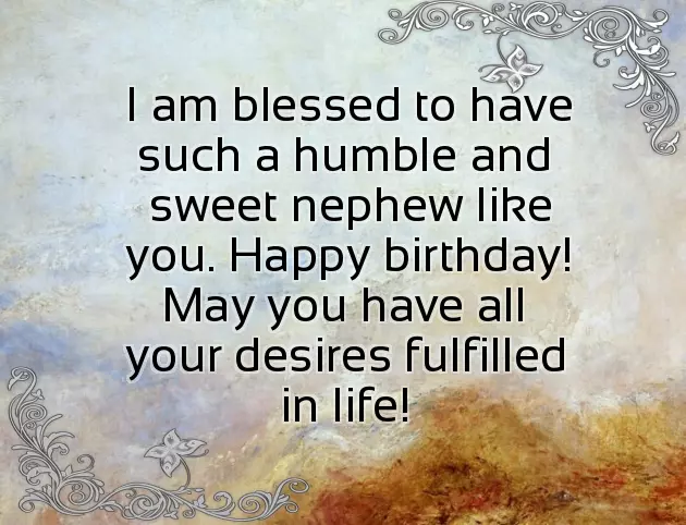 4Th Birthday Wishes For Nephew