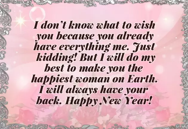 Happy New Year My Love Wishes