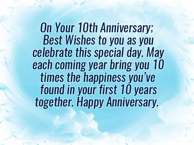 Happy Anniversary Facebook Post