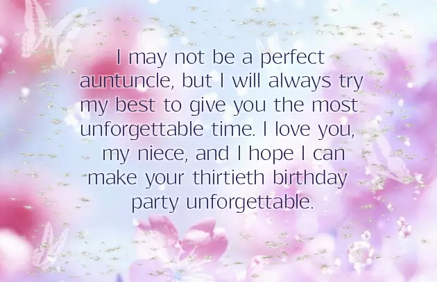 Happy 30Th Birthday To My Niece Happy 30Th Birthday To My Niece