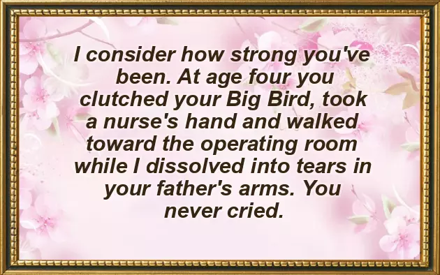 Sweet Words For My Daughter On Her Birthday