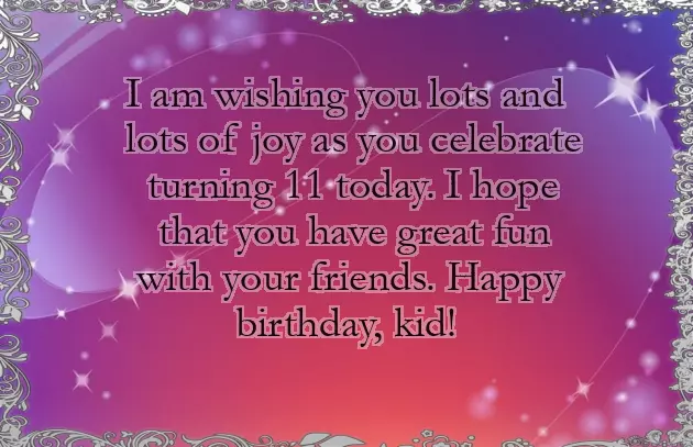 Happy 11Th Birthday Nephew