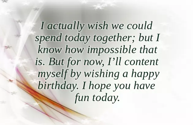 Emotional Birthday Wishes For Ex Lover