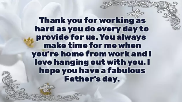 Fathers Day Text Messages Greetings