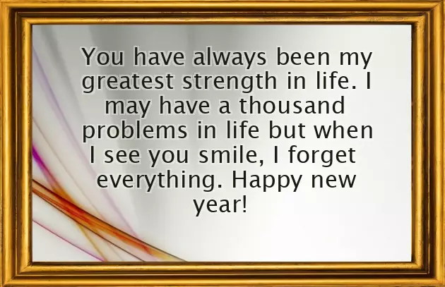 Happy New Year Wishes For My Lovely Wife