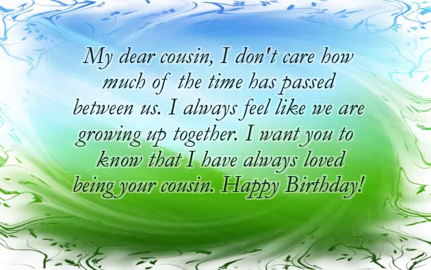 Happy Birthday To My Beautiful Cousin